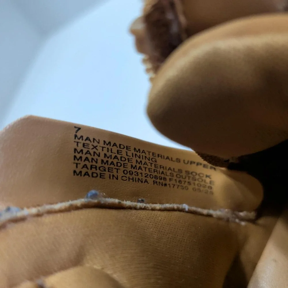 Cat & Jack tan & brown kids boots